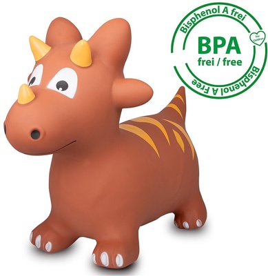 Dino Saltarin Correpasillos - Juguete Infantil Marron